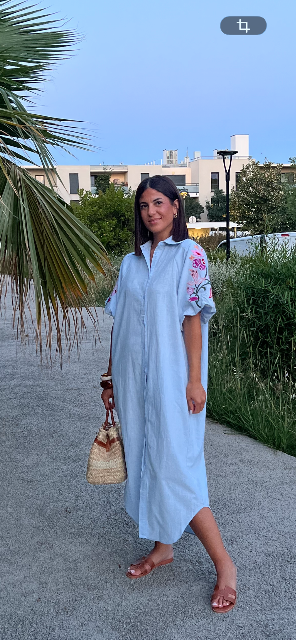 Robe floral