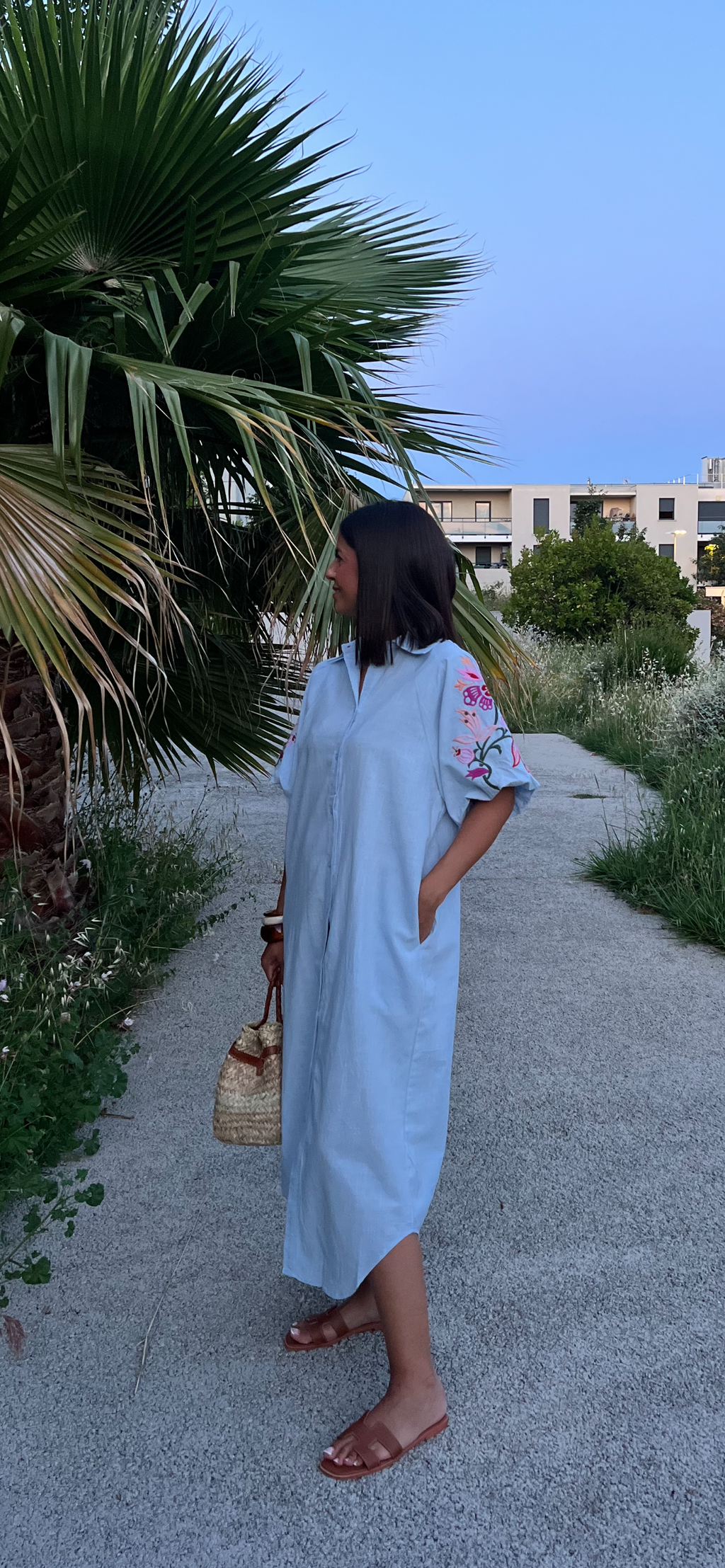 Robe floral