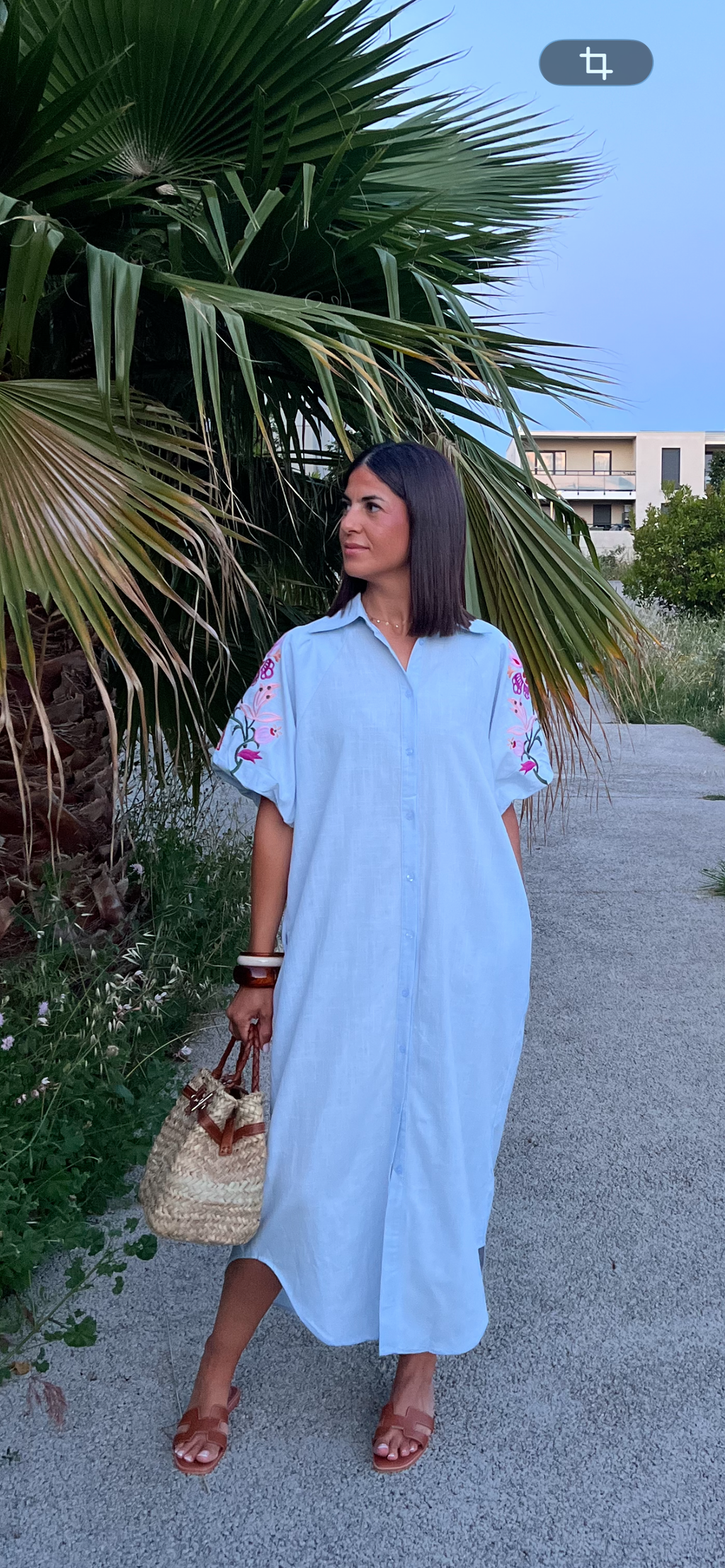 Robe floral